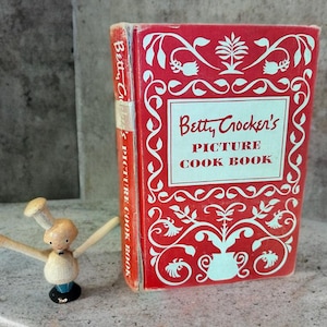 Betty Crocker&#39;s Picture Cook Book,1950,First Edition,cookbook,old fashioned,classic cooking,recipe book,color illustrations