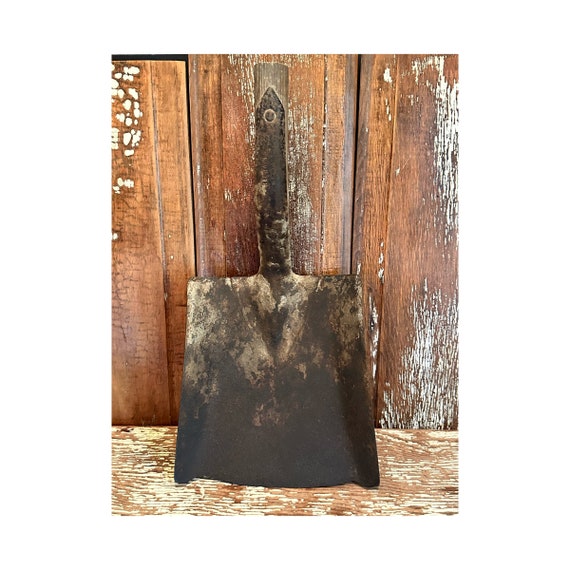 Antique Rusty Shovel Head,no Handle,garden,outdoor Tool,rustic,old