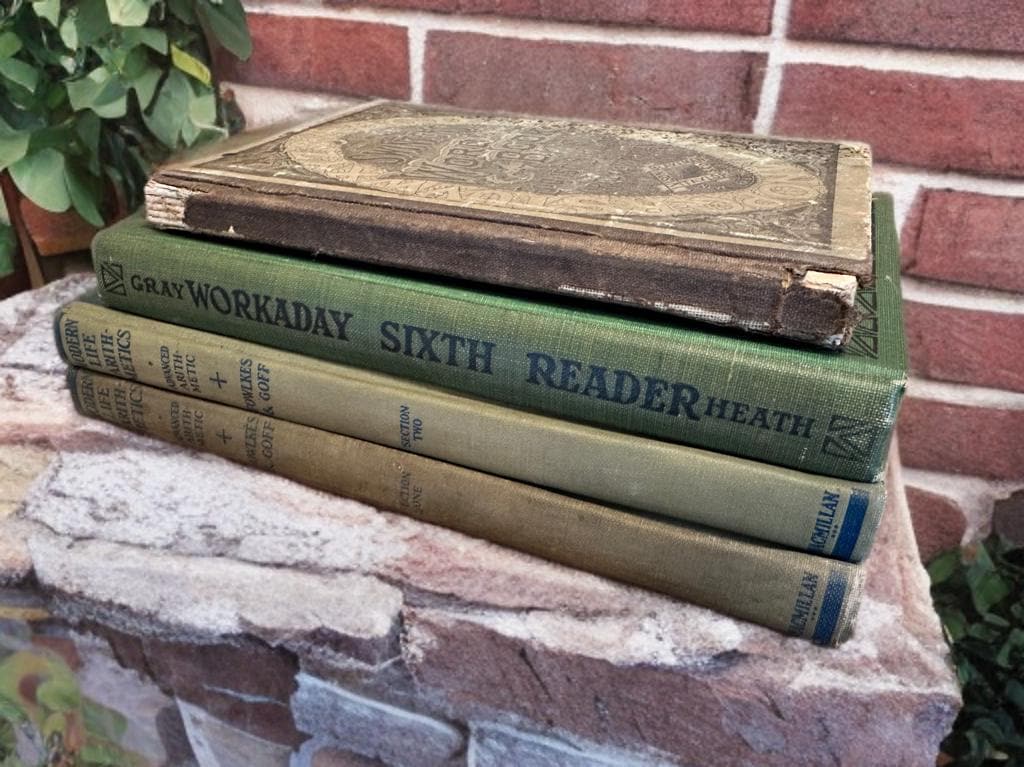 1900s School Books - Etsy