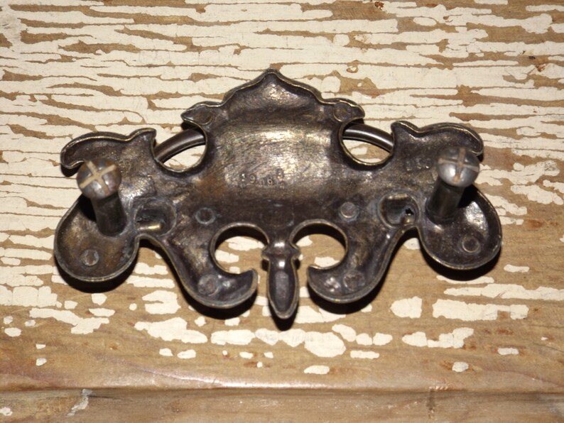 Tiradores del cajón de latón Chippendale tiradores del ala | Etsy