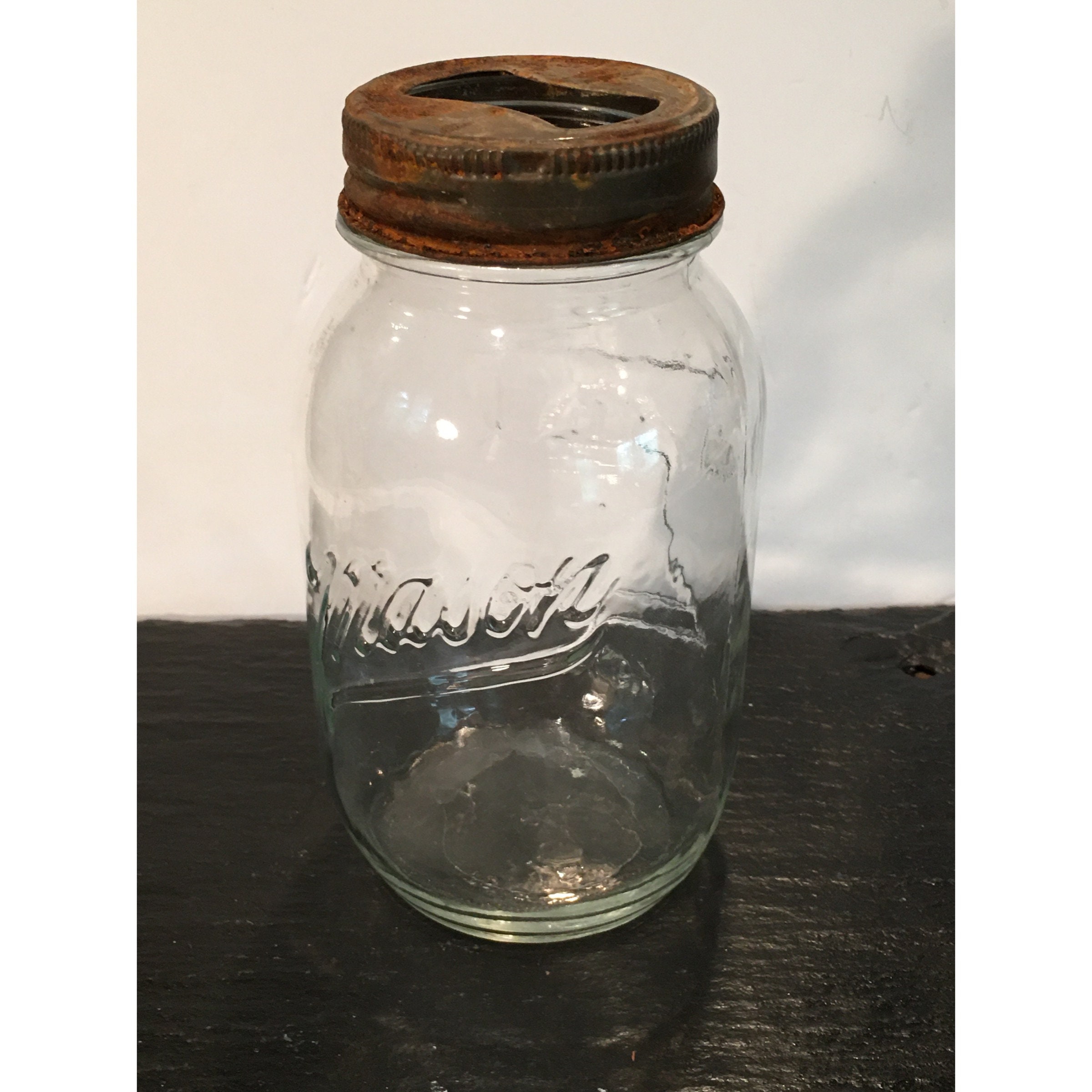 Anchor Hocking Bicentennial Mason Jar1976anchor Logoclear | Etsy