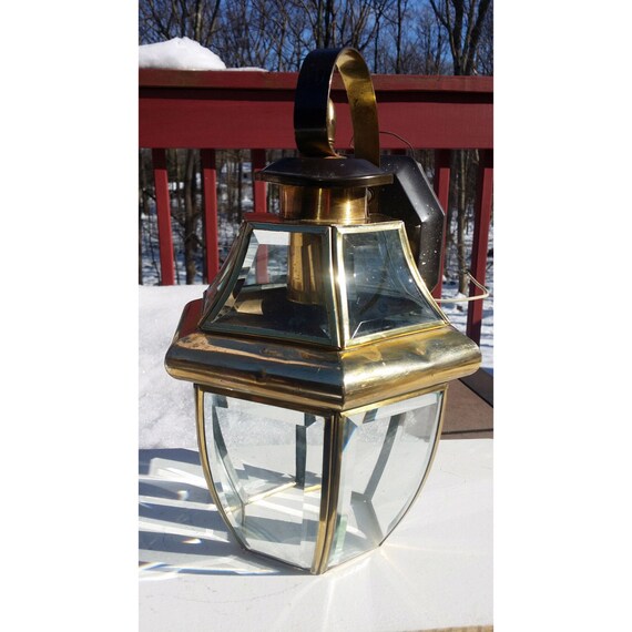 Outdoor Brass Wall Sconceoutdoor Light Exterior Lighting Image 0