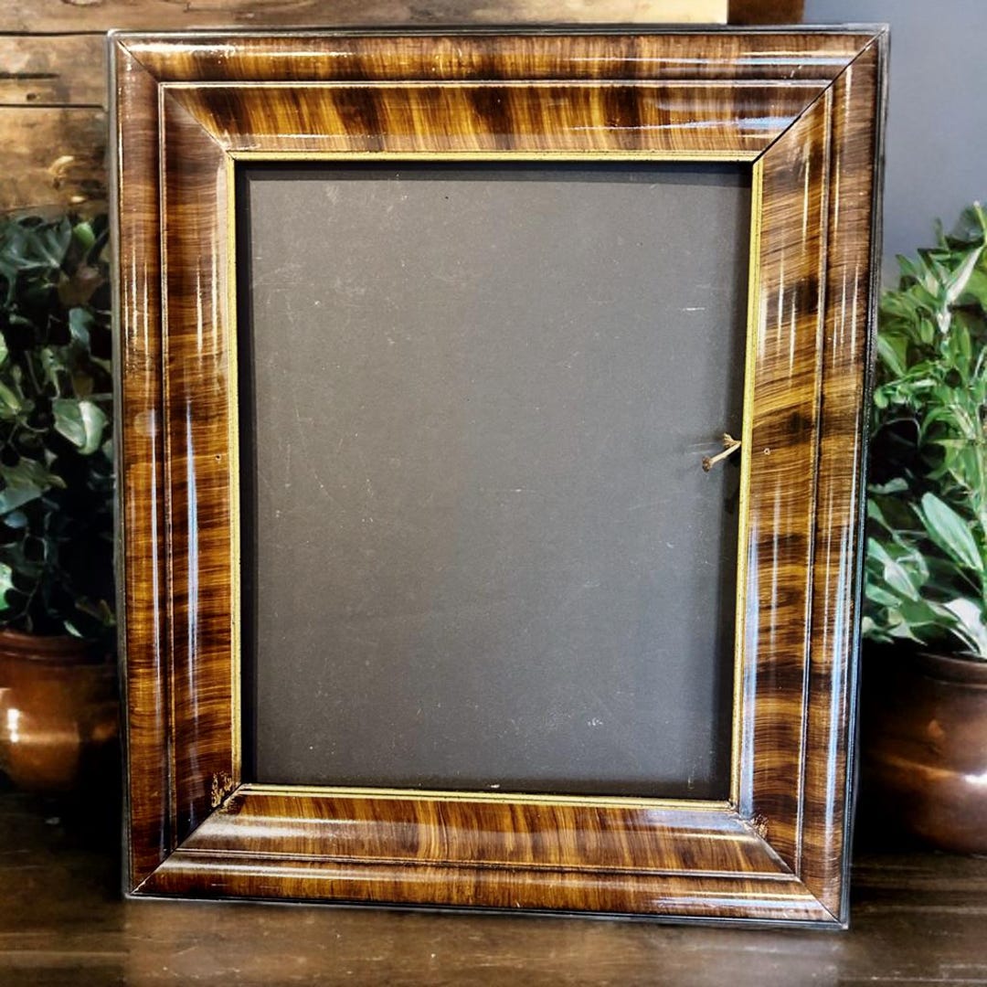 額縁 1970~ Wood Frame Vintage Poster Amazon.com - QEQRUG 12x18 Frame Vintage Brown Picture Frames