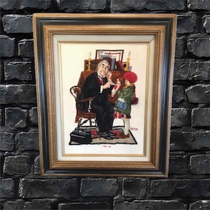 Norman rockwell the doctor and the doll - Etsy 日本