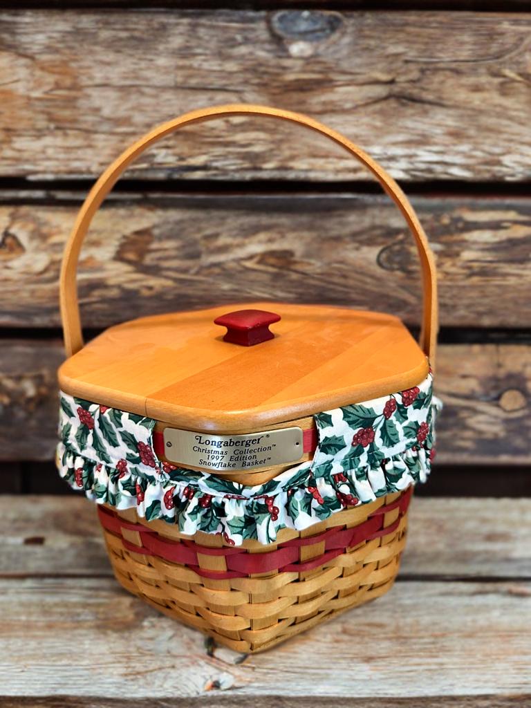 Hexagon Longaberger Basket - Etsy