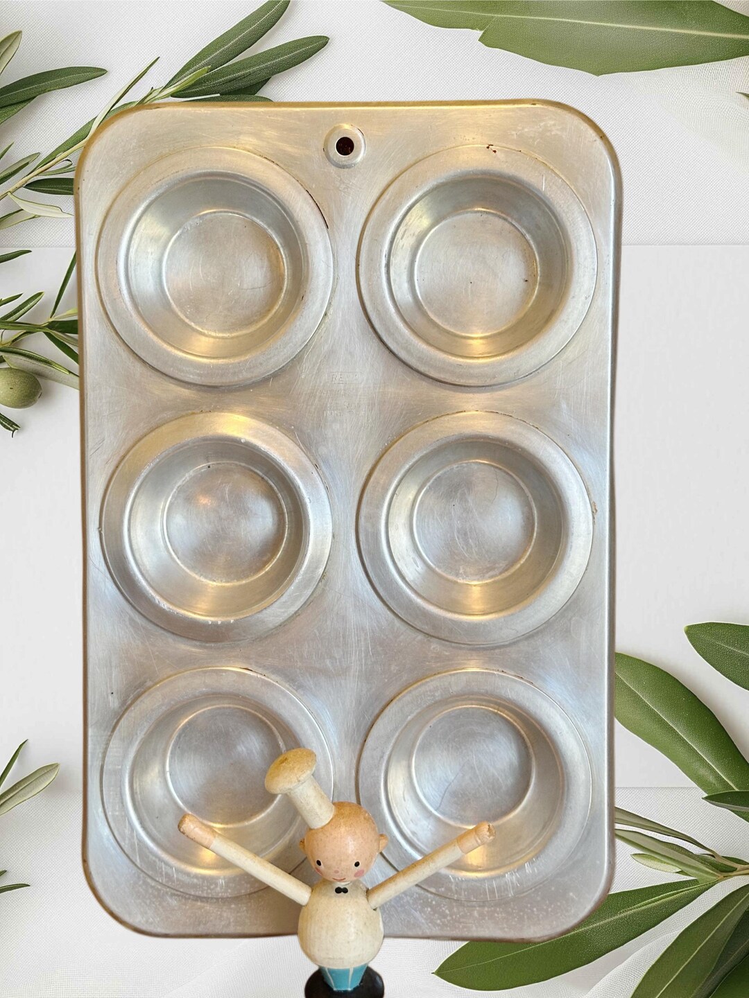 Rema Aluminum Air Bake Vintage Muffin Tin,cupcake Tins,vintage Baking ...