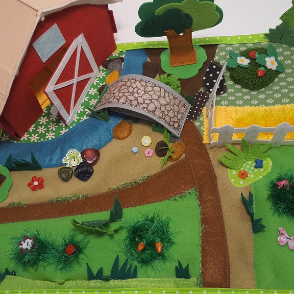 Felt Play Mat Etsy