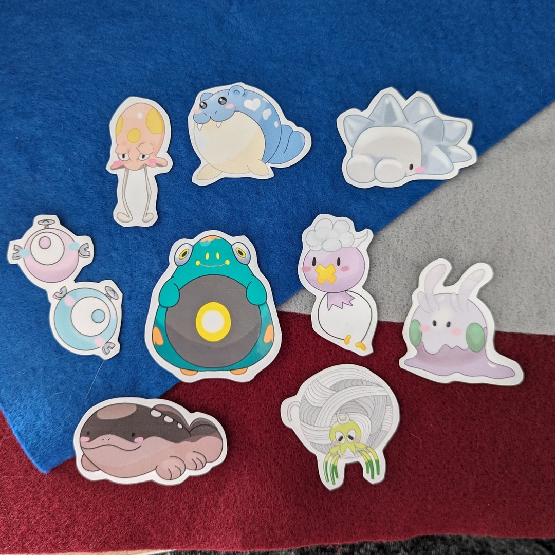 Bellibolt, Drifloon, Spheal, Toedscool, Goomy, Snom, Magnemite ...