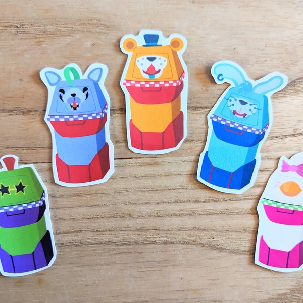 Freddy Fazbear Trash Can Etsy