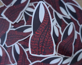 Dead Space Marker Aufkleber (Dead Space 2 Dead Space 3, Dead Space Remake, Horror, handgemachter Aufkleber)