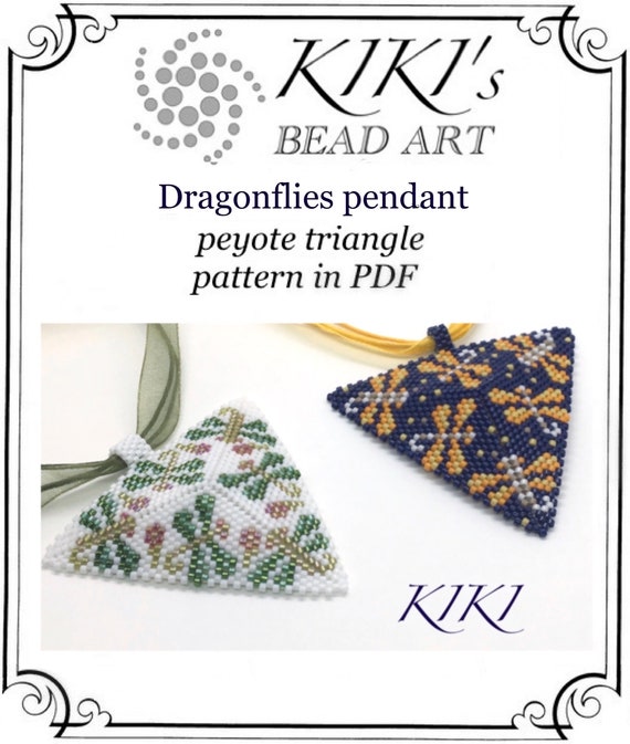 Dragonfly Pendant PDF Pattern