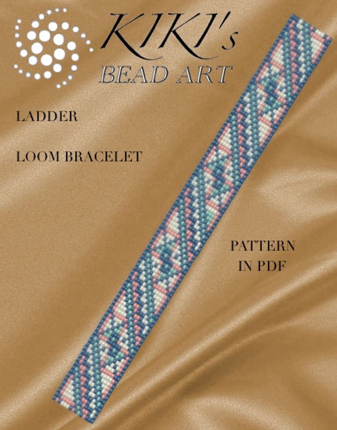 Bead Loom Pattern Ladder LOOM Bracelet Cuff PDF Pattern - Etsy