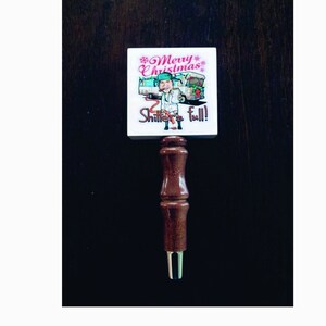 Christmas Vacation Beer Tap Handle Theme For Man Cave Bar Kegerator Ugly Uncle Eddie Party Gift
