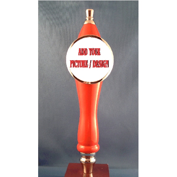 Custom Personalized Beer Tap Handle Add your Image Photo Great Gift