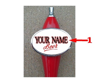 Personalisiertes Bierhahn-Griff-Thema für Mann-Höhlen-Bar-Kegerator