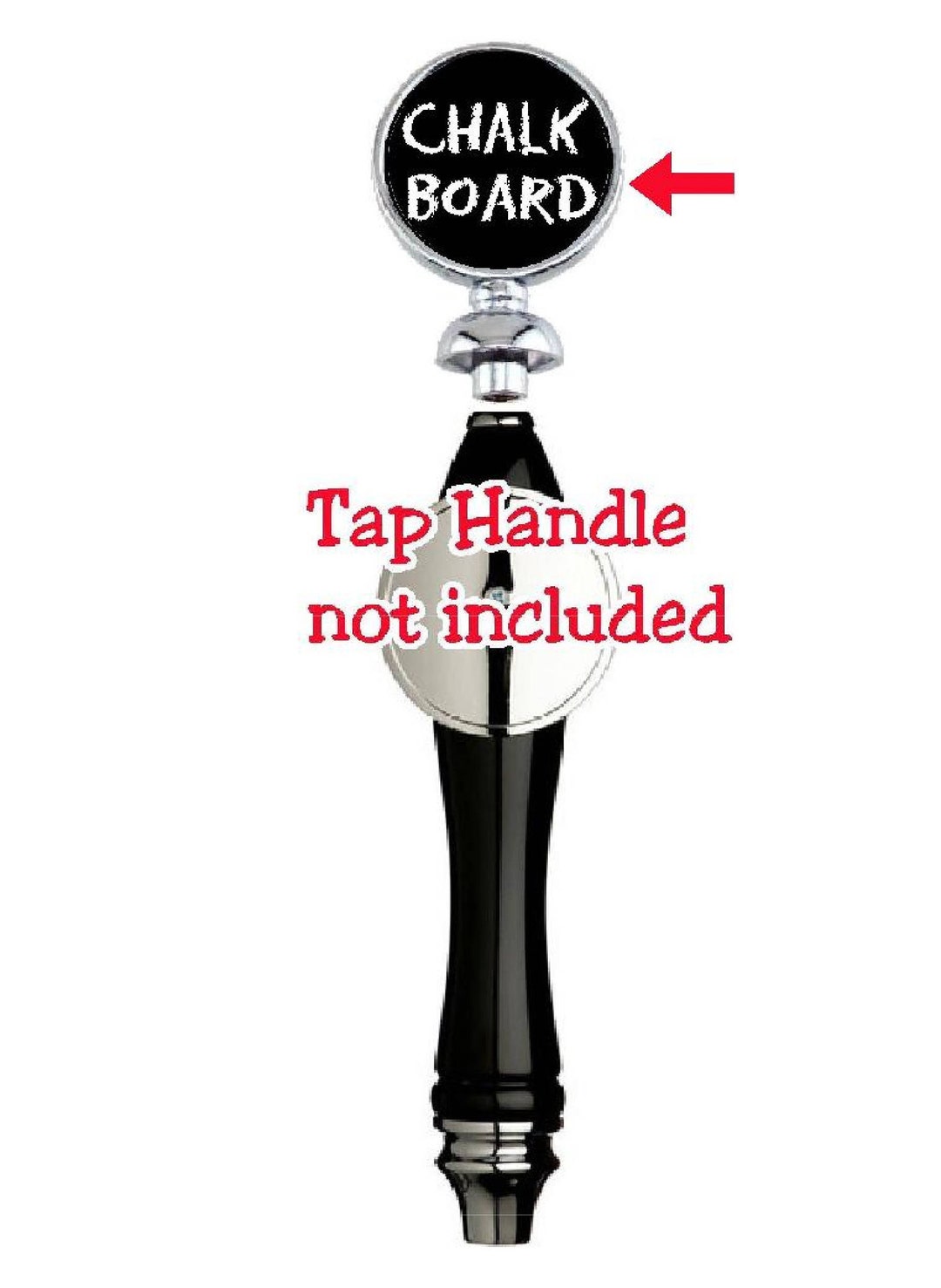 Chalk Board Beer Tap Handle Topper Etsy