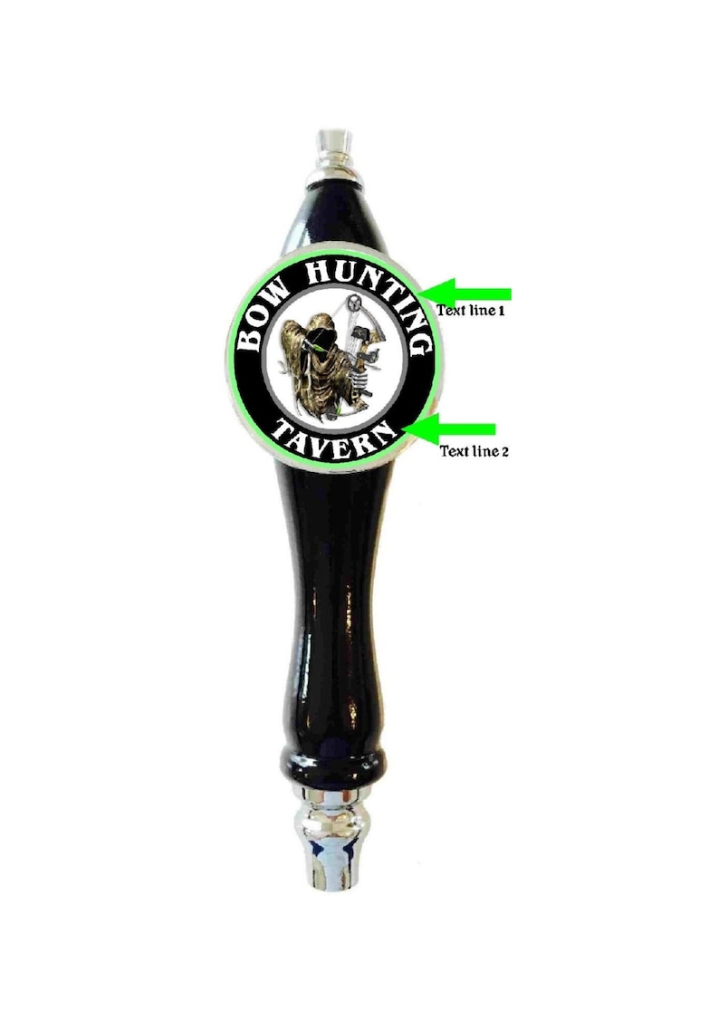 Custom Personalized Beer Tap Handle Bar Man Cave Bar Kegerator Etsy