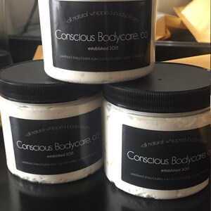 16 oz natural scent body butter