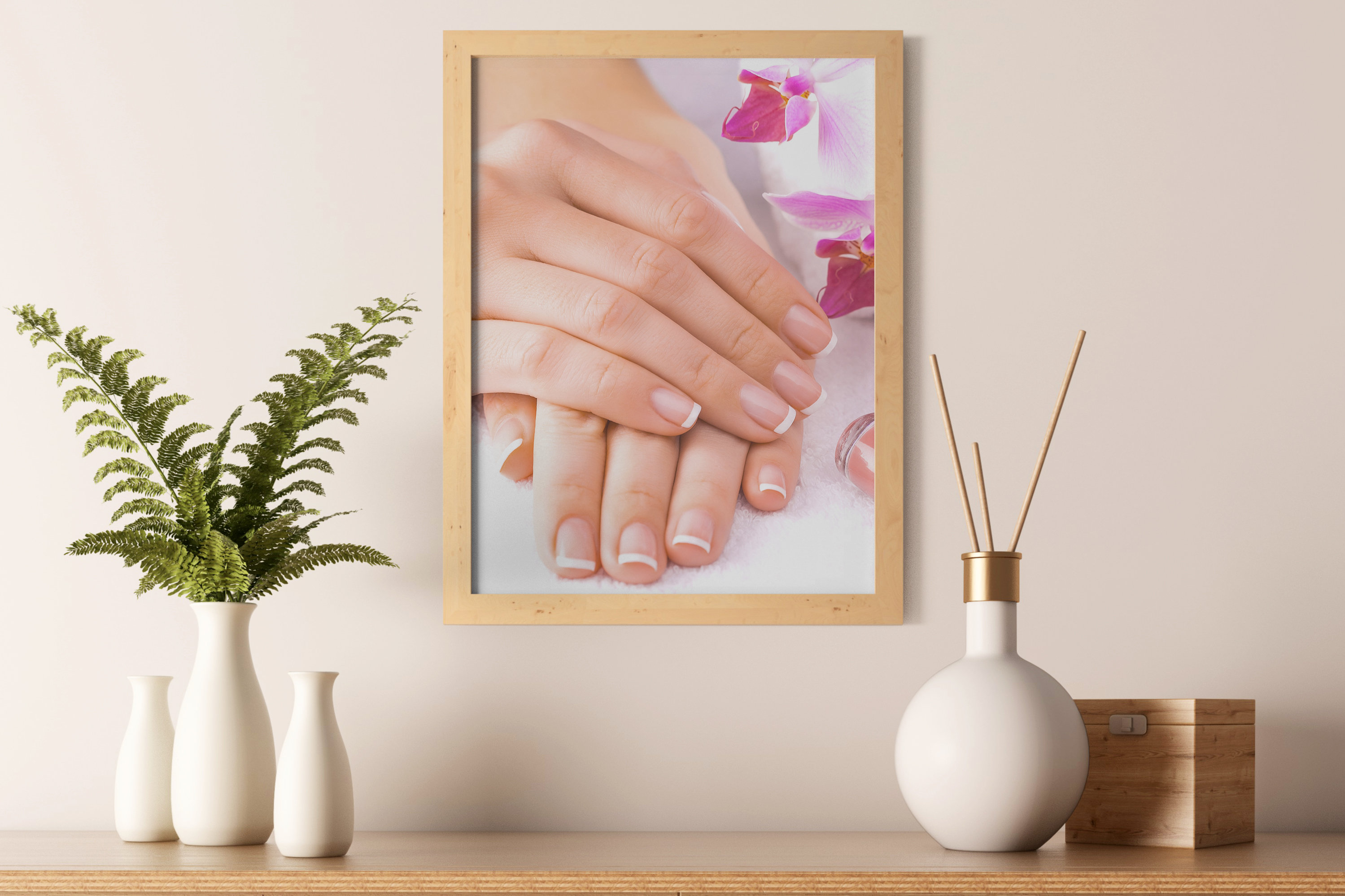 PRINTED POSTER Nail Room Beauty Salon Decor Wall Art Print | Etsy