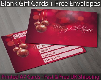 Env. Gift Voucher Beauty Salon Blank Card Coupon Nail Massage Hairdressing A7 