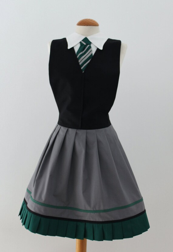 Delantal Harry Potter Slytherin Etsy Mexico