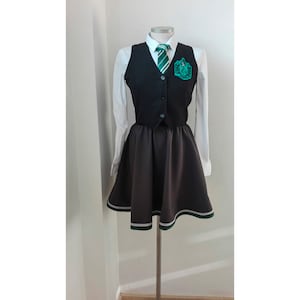 H.P.  Inspired Dress With Vest (Model B)