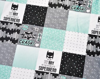 batman receiving blankets