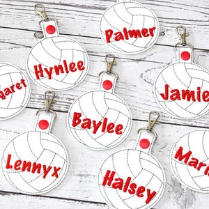 Volleyball bag pack tag-Volleyball Gift ideas-Volleyball Girls bag tag-Volleyball Coach gift-Volleyball goodie bag party Gift-Back to School