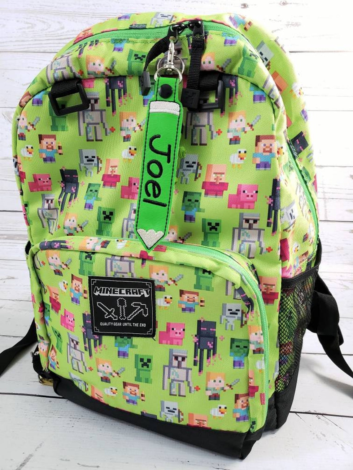 Name Tag For School Bag Backpack Tag Back To School Name Etsy