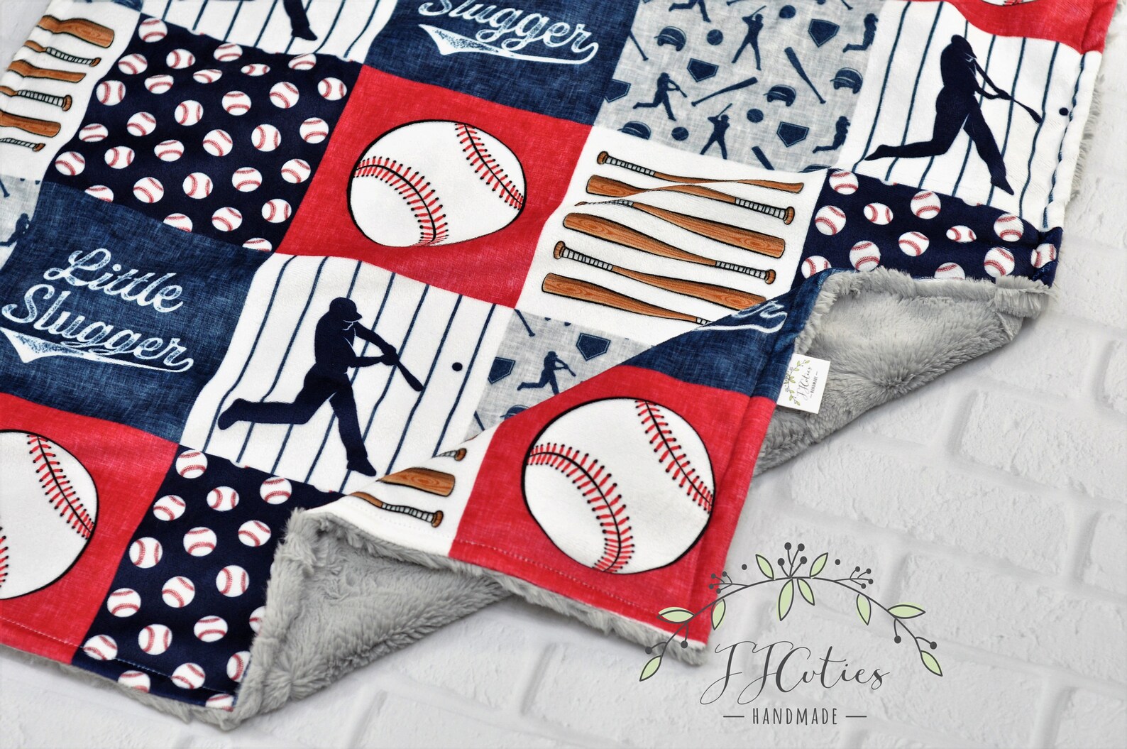 Personalized Baseball Baby Blanketpersonalized Sport Baby Etsy