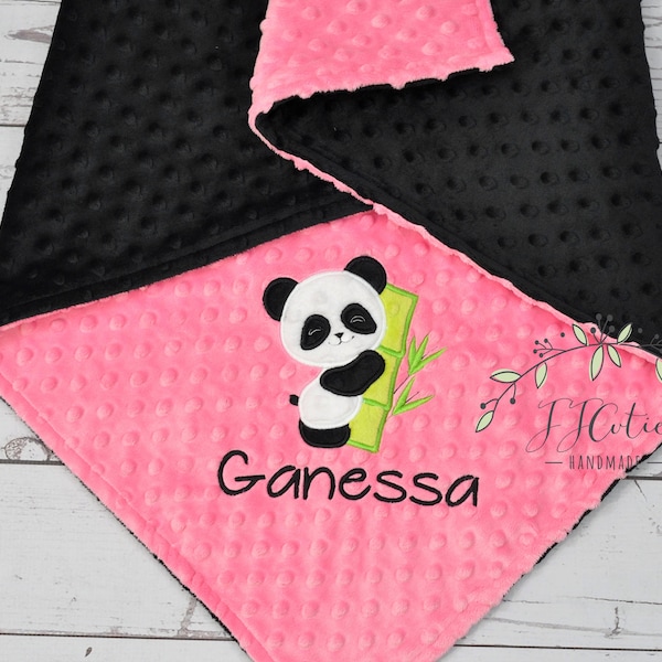 Panda Baby Blanket Etsy