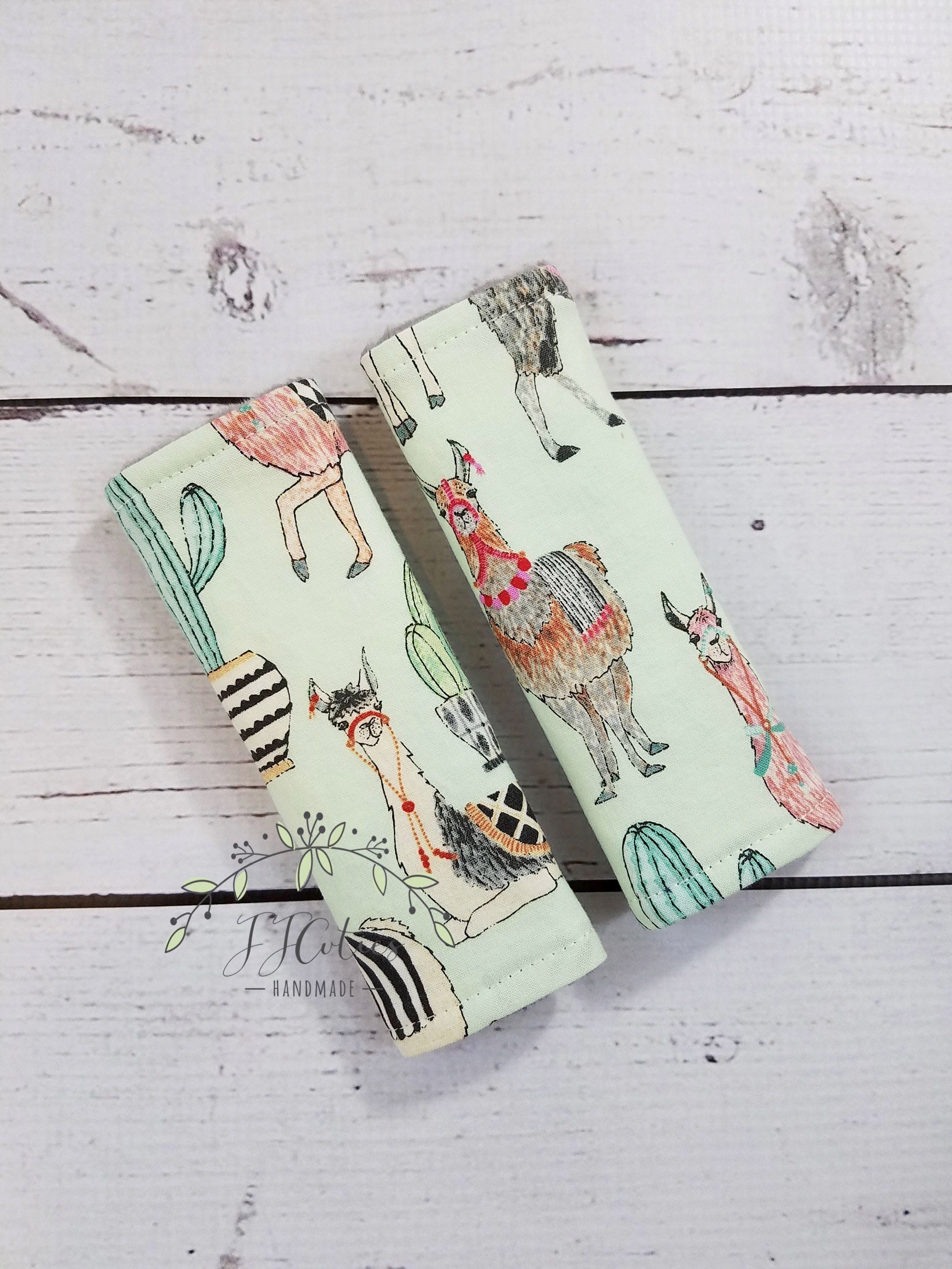 Baby Car Seat Strap Coverllama Car Seat Neck Strapstroller Etsy