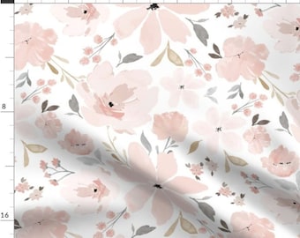 Gepersonaliseerde deken baby meisje flora-gepersonaliseerde bloemendeken-roze baby bloemen meisje-babydeken meisje-flora kinderkamer-cadeau babyshower