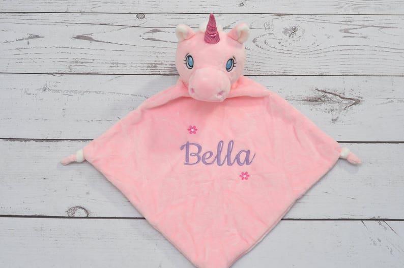 Personalized Lovey Minky Blanket Teddy Bear-Stuffed Animal-Bear Personalized security blanket-Birth Stats Annoucement Bunny-Cubbies Blanket