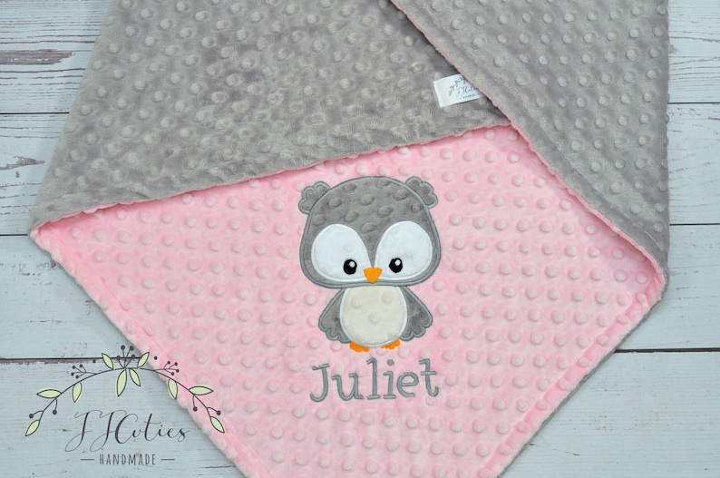 owl baby blanket