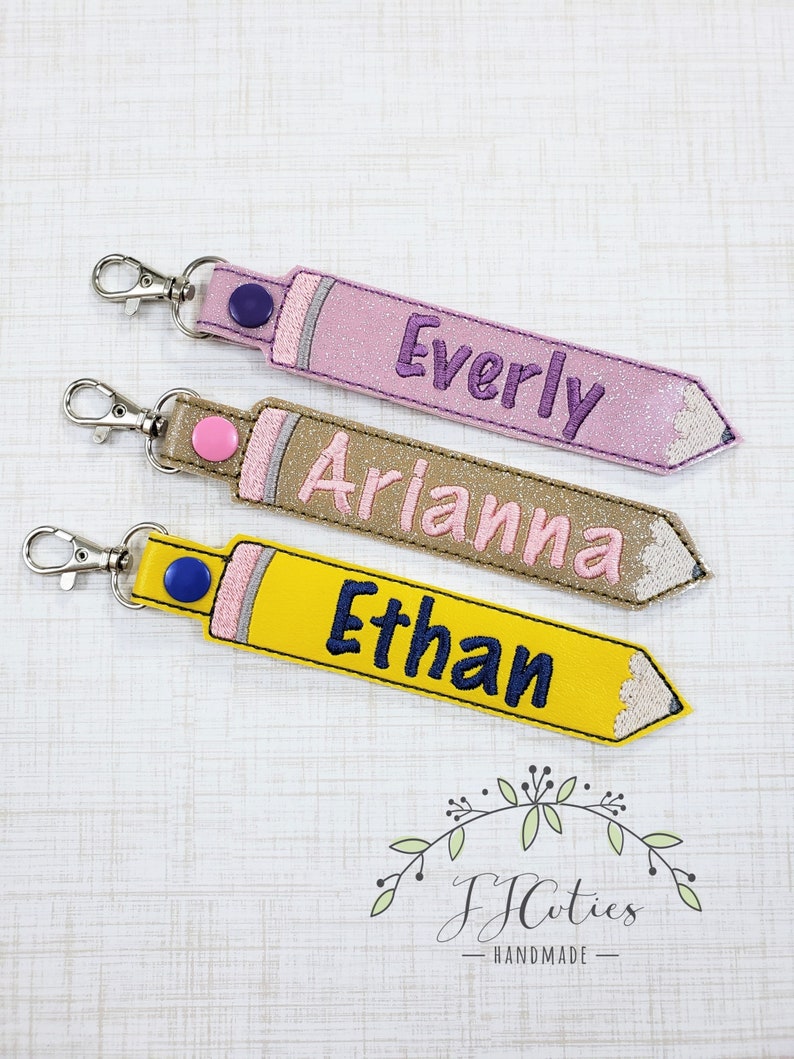 Personalized Name Tagschool Backpack Name Tagpersonalized Etsy