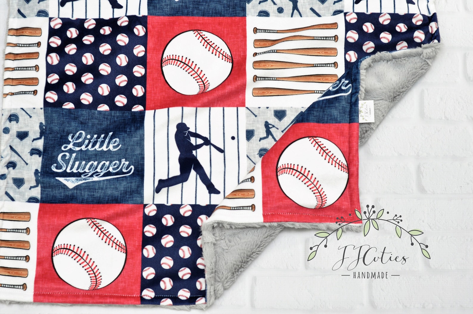 Personalized Baseball Baby Blanketpersonalized Sport Baby Etsy