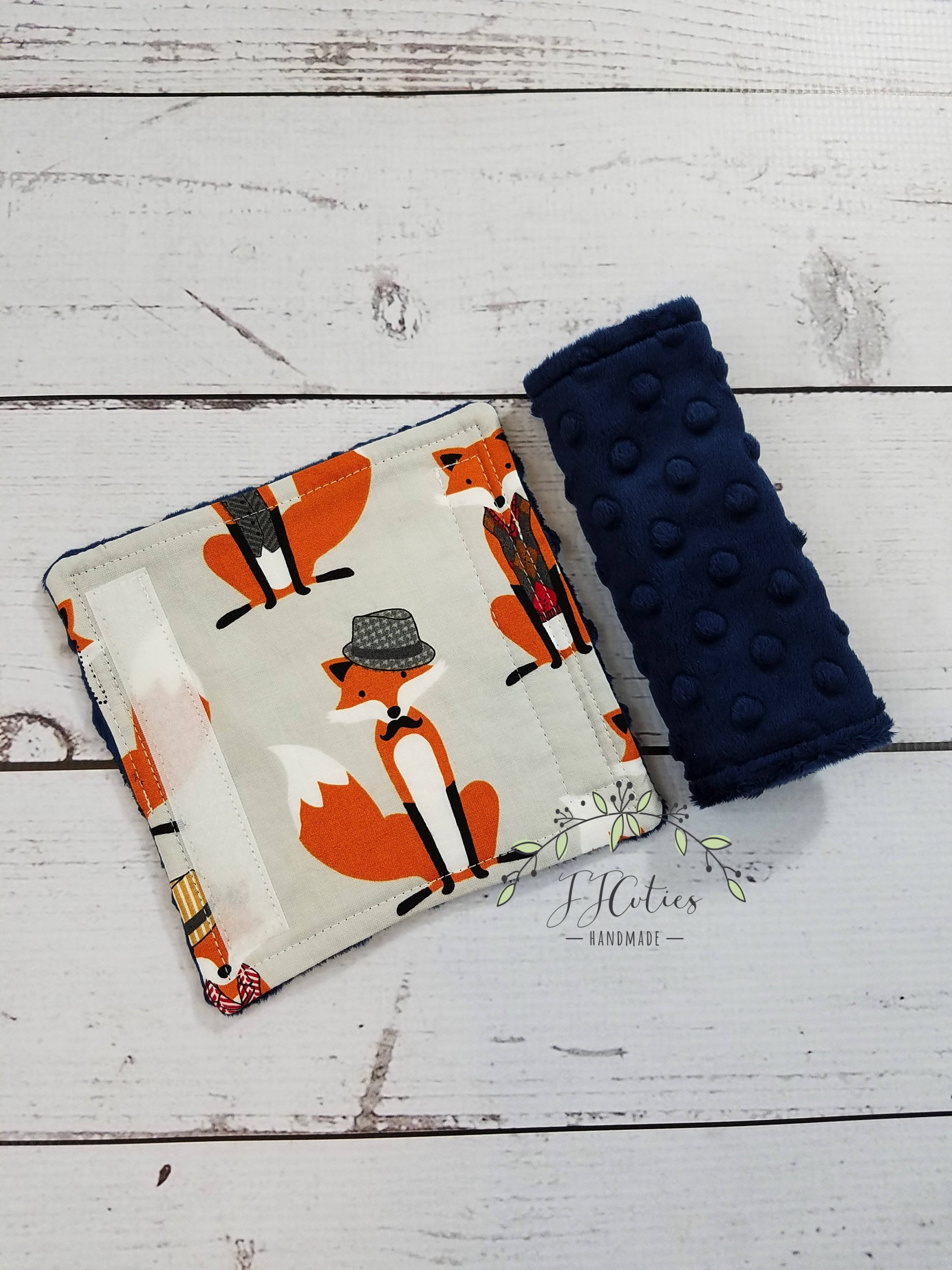Baby Car Seat Strap Cover Foxcar Seat Neck Strapstroller Etsy