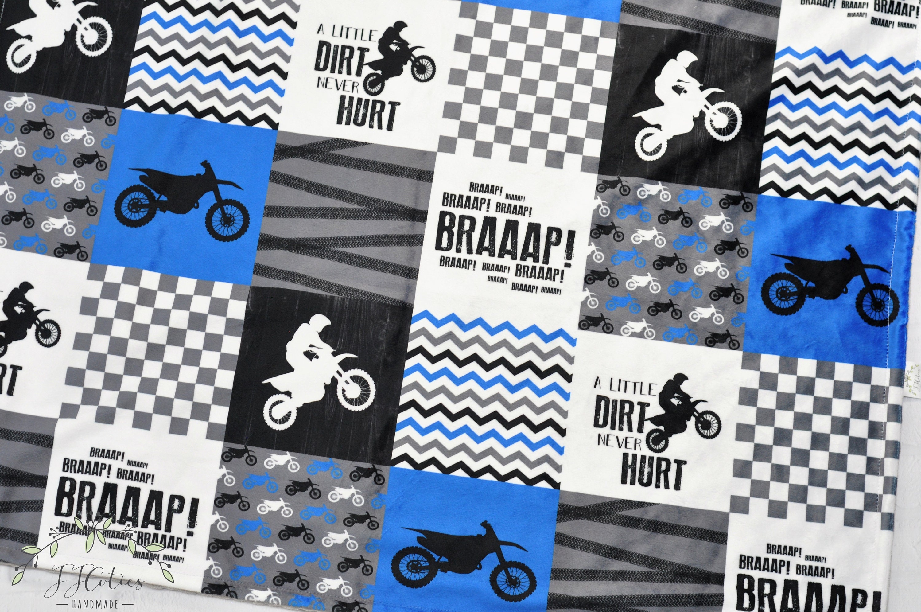 Custom Motocross Blanket