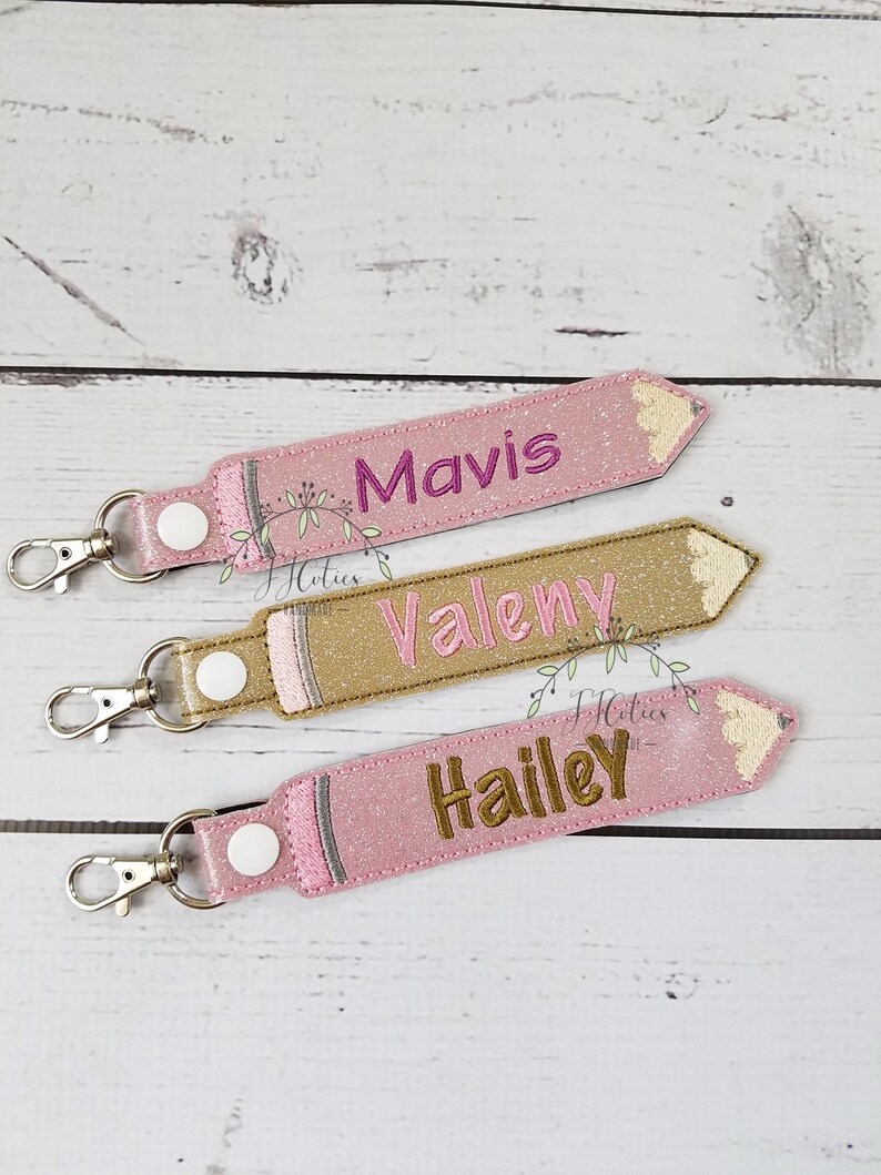 Personalized Name Tagschool Backpack Name Tagpersonalized Etsy