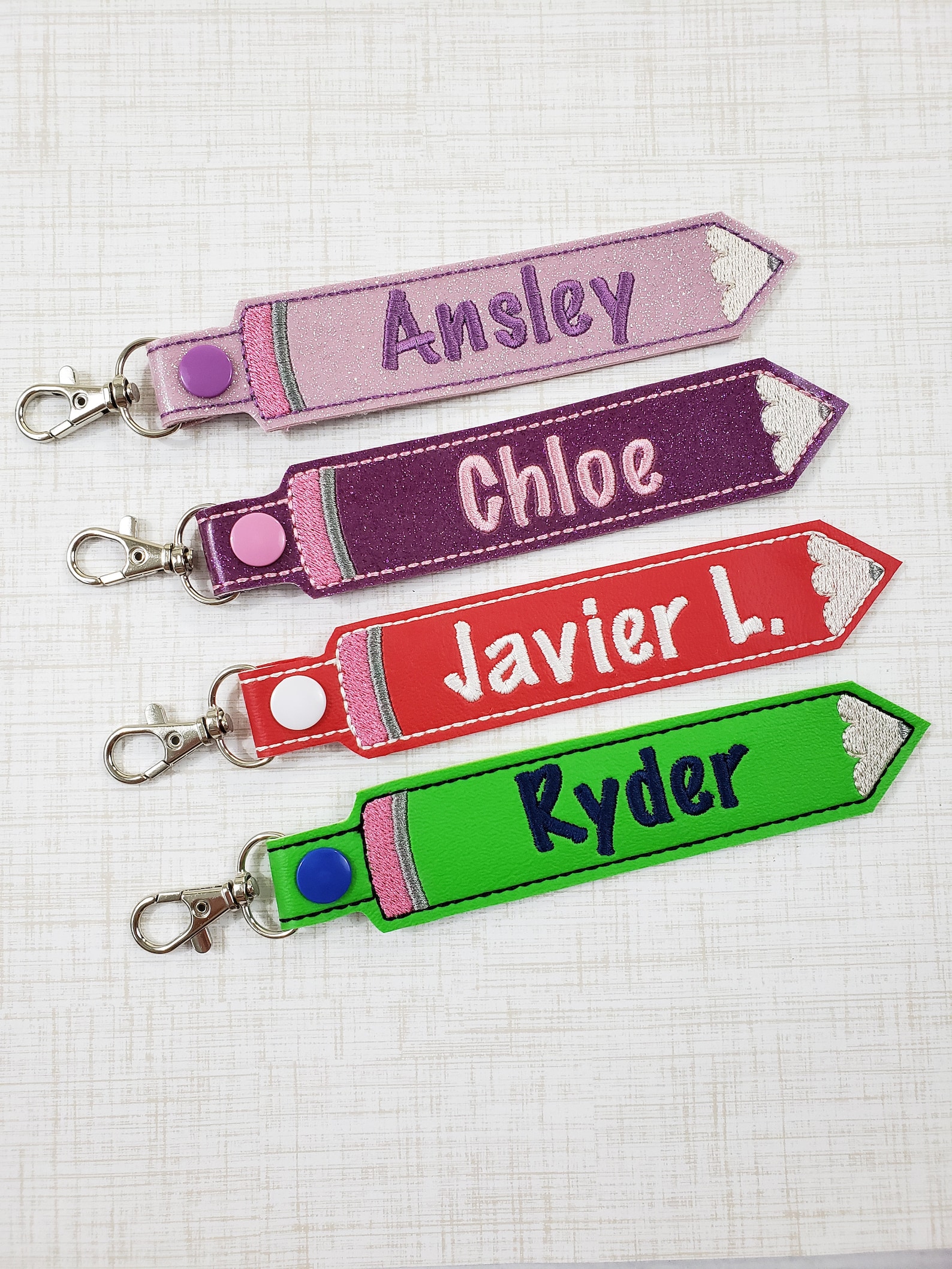 Name Tag for Backpackschool Backpack Name Tagpersonalized Etsy