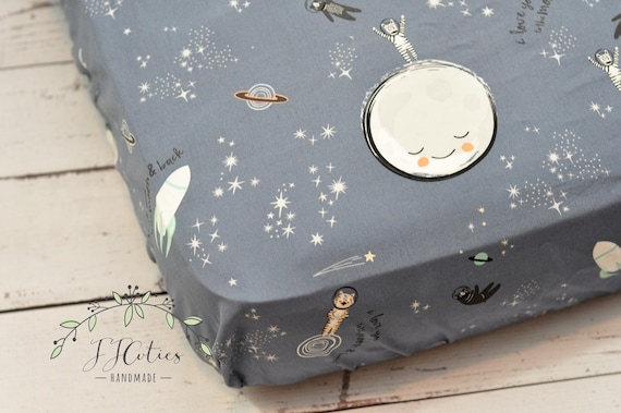 baby boy fitted crib sheet