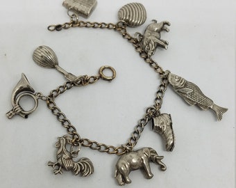 Indian Charm Bracelet Circa 1940