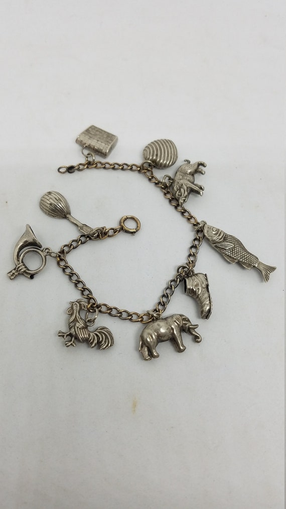 Indian Charm Bracelet Circa 1940 - image 1