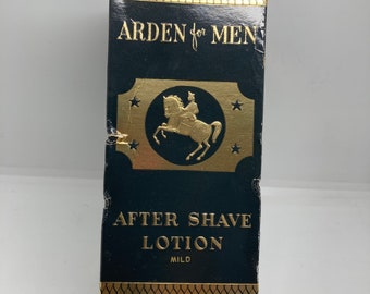 Vintage 1965 Arden aftershave lotion for men UNOPENED in BOX