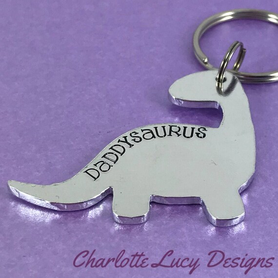 daddysaurus keyring