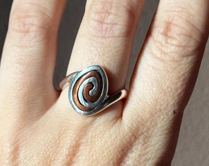 Vintage Sterling and Copper Cyclone