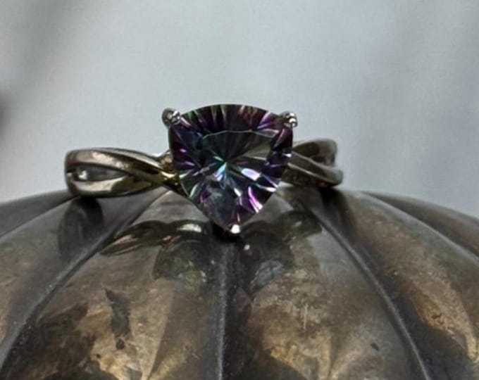 Estate Mystic Topaz Ring