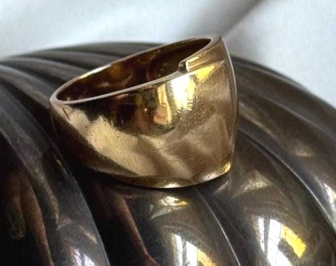 Vintage Vermeil Cigar Band