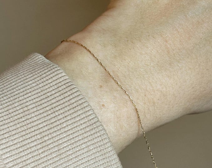 10k Recycled Vintage Bracelet